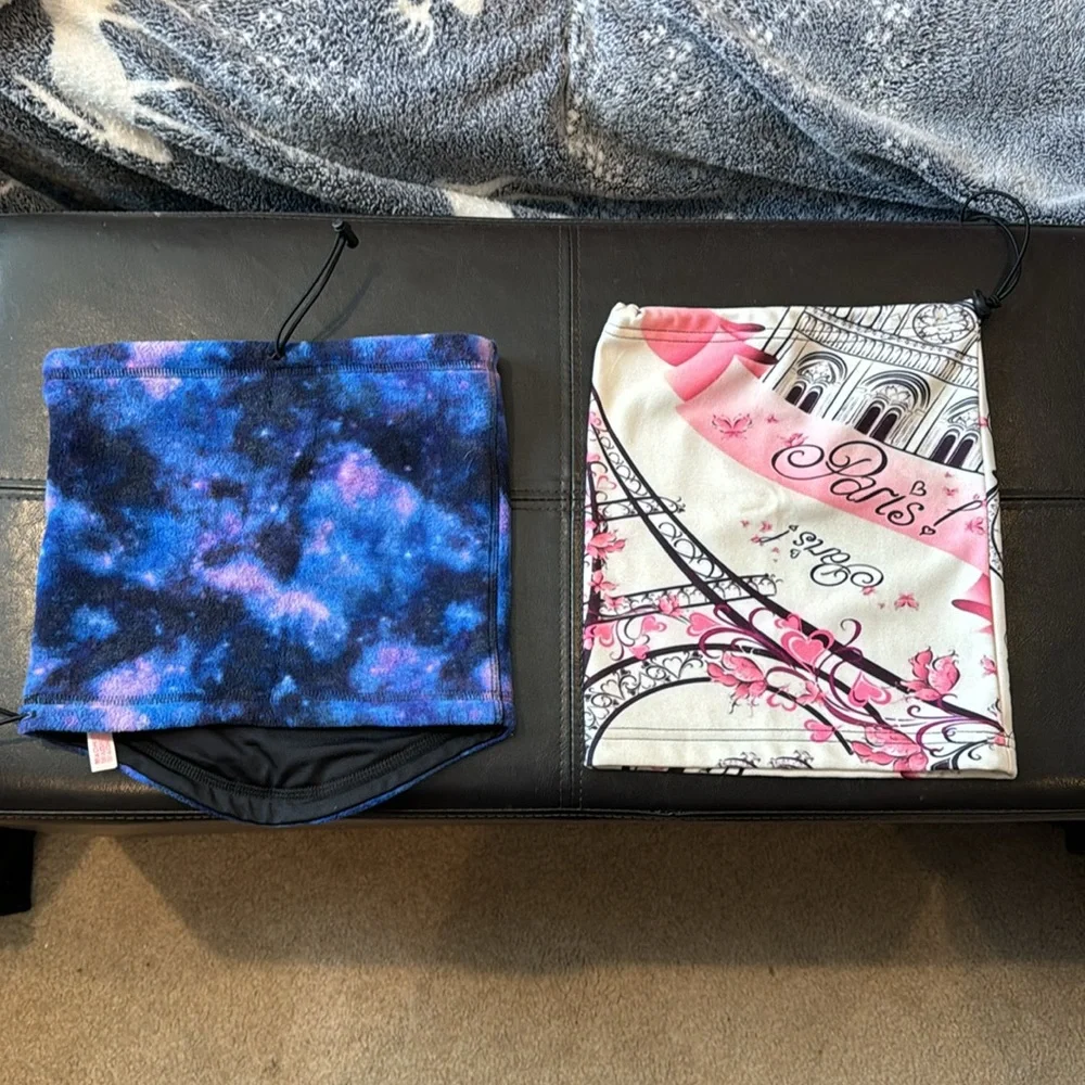 Victoria’s Secret PINK face covering and Paris face cover